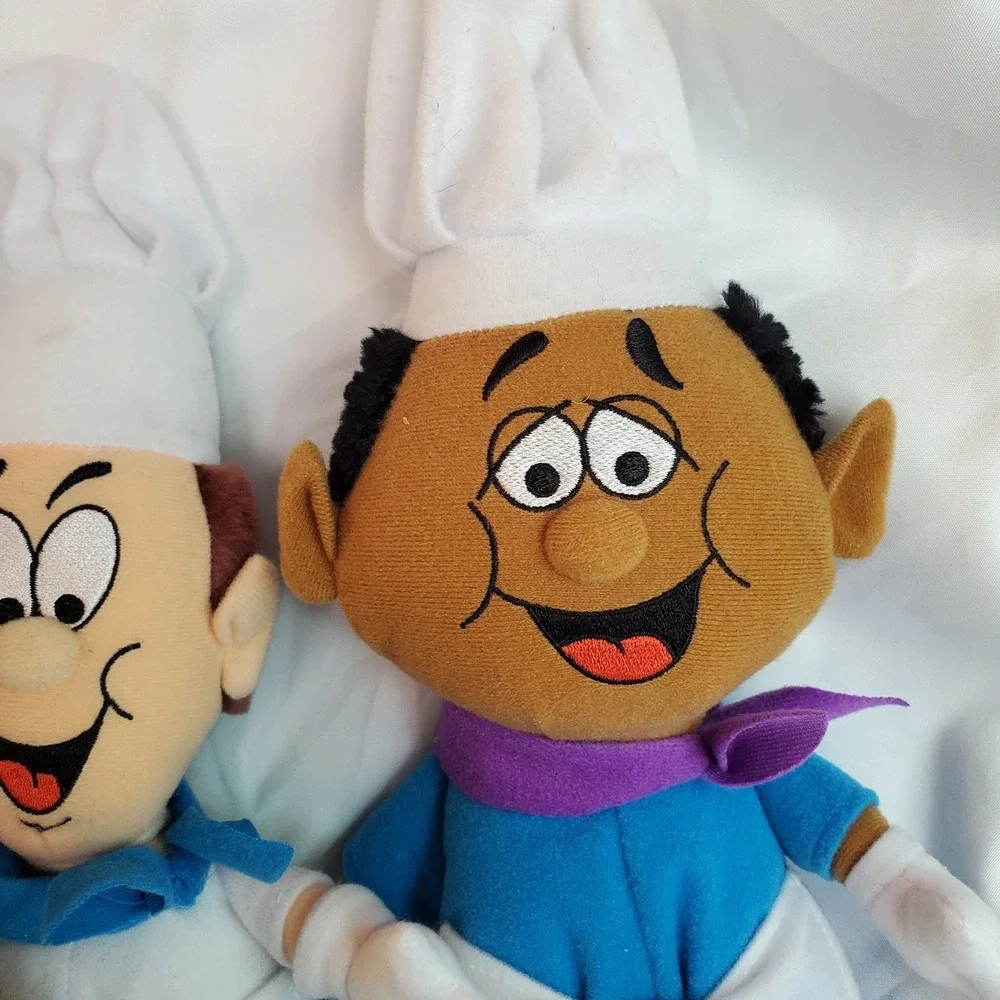2001 Keebler Elves Plush Animal Fair Dolls Set of‎ 3 Cookie